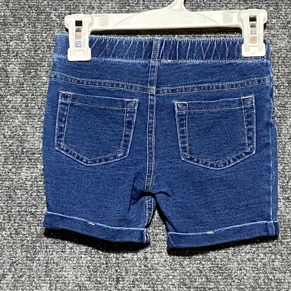 Disney Jumping Beans Girls Blue‎ Soft Denim Jasmine Shorts Size 4 GE92D004GALA